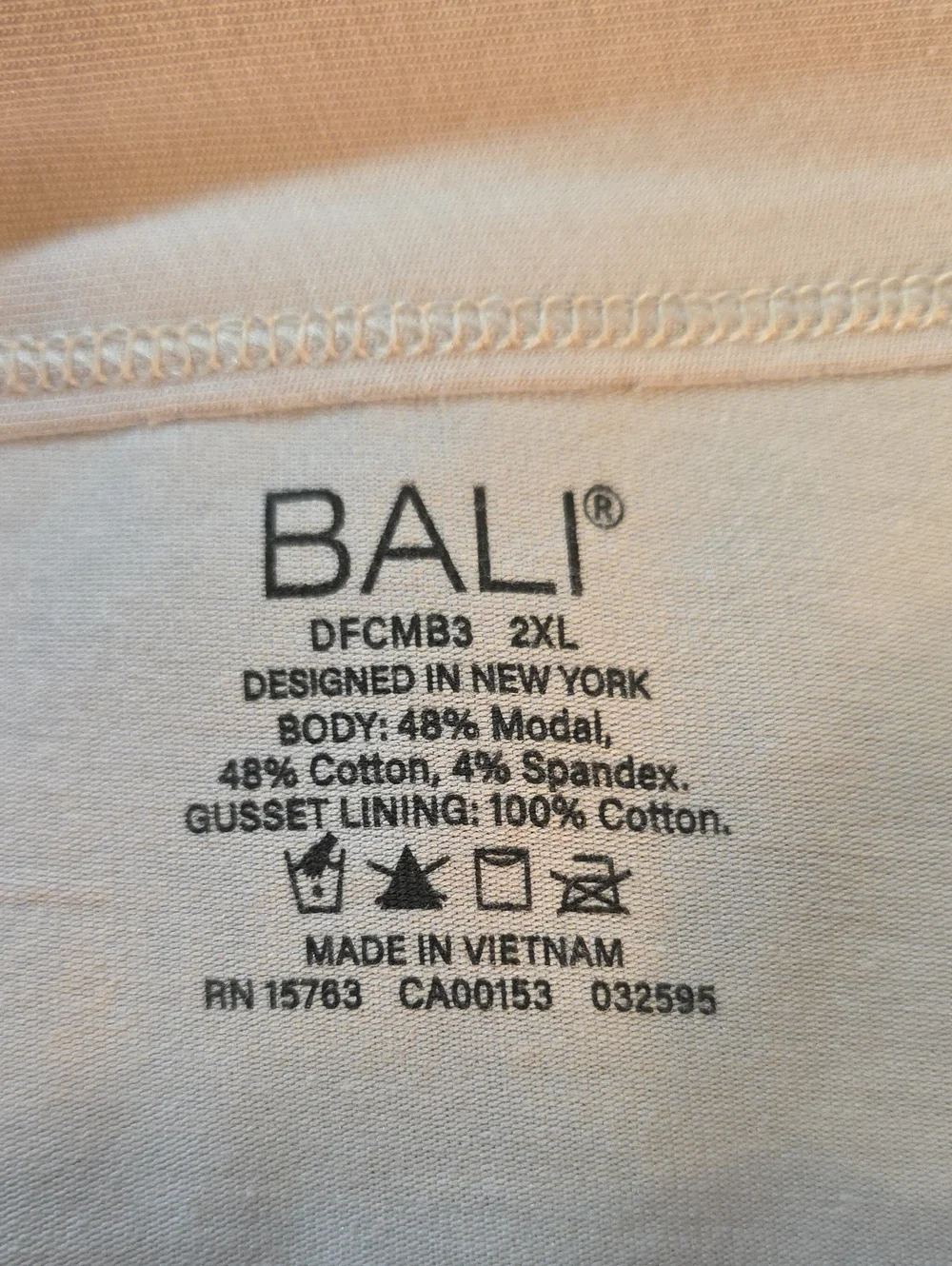 NWT Bali Breathe High Waist Briefs - 3 Pack